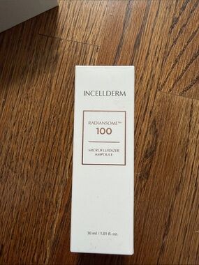 Riman Korean skincare Radiansome 100 Microfluidizer Ampoule serum — White